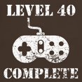 thumbnail image 3 of CafePress - Level 40 Complete 40Th Birthday T Shirt - Men's Classic Graphic Cotton T-Shirt, 3 of 4