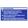 thumbnail image 6 of (6 pack) Great Value Oven Ready Lasagna Pasta, 12 oz, 6 of 9