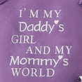 thumbnail image 5 of HCNTES Toddler Baby Girl Clothes Spring Summer 2PCS Outfits Set Short Sleeve Romper With Elastic Shorts For Children Girls Outdoor Play Fashion(Purple,3-6 Months), 5 of 6