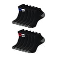 thumbnail image 2 of Hanes Mens Ankle Socks Pack, 12-Pack, Active X-Temp, Moisture-Wicking, 2 of 7