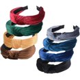 thumbnail image 1 of Diademas anchas ZHAOCHENG con lazo 8 colores, 1 of 5