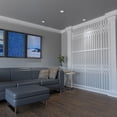 thumbnail image 3 of Large Cedar Park Decorative Fretwork Wall Panels in Architectural Grade PVC, 3 of 9