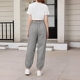 thumbnail image 6 of Ruyang Toddler Kids Cotton Linen Harem Pants Baby Boys Girls Elastic Long Casual Loose Joggers Bloomers Summer Cute Baggy Pants, 6 of 6