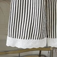 thumbnail image 3 of larppty Toddler & Little Girls' Gingham Wid Leg Pants with Lace Trim, 3 of 4