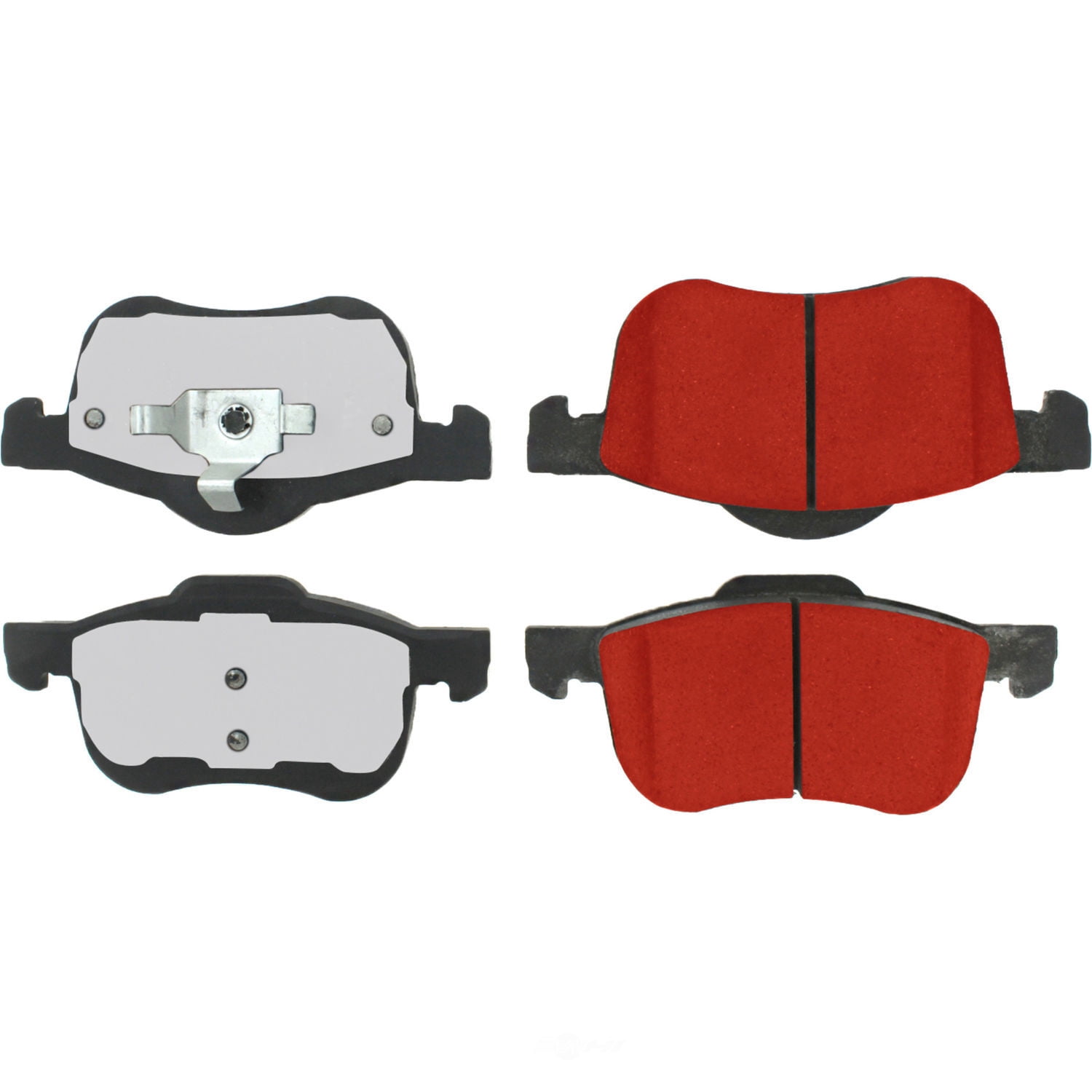 PQ PRO DISC BRAKE PADS WITH HARDWARE