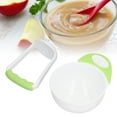 thumbnail image 3 of LAZIOEGR Baby Food Masher Bowl Set - Non-Slip, Anti-Scald Long Handle, Includes Grinding Rod, Versatile Puree Maker for Fruits & Veggies, 3 of 9