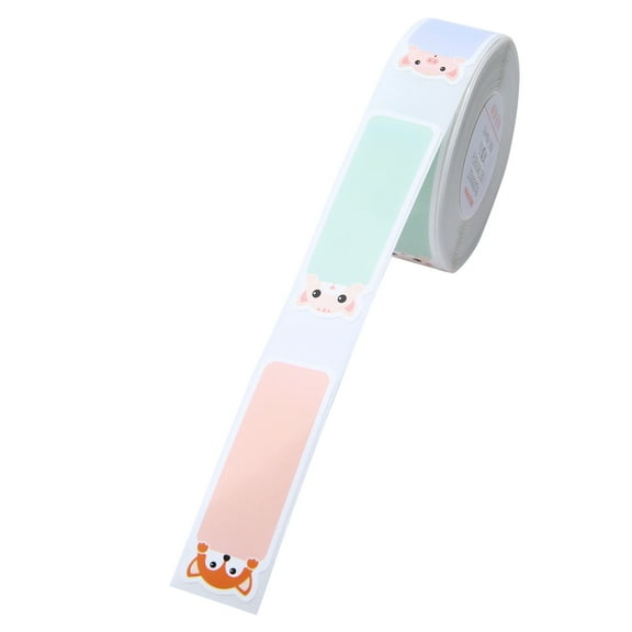 Niimbot Thermal Label Paper for D11/D110/D101 Label Printer Barcode Price Size Name Blank Labels Waterproof Tear Resistant 14x40mm 160sheets/roll for Home Organizer Supermarket Store Catering