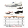 thumbnail image 2 of Fangasis Sneakers for Women Lace Up Trainer Fitness Running Sneakers Mesh Gym Jogging Walking Shoes, 2 of 5