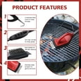 thumbnail image 7 of Royal Gourmet TB1806 Grill Cleaning Brush Set, BBQ Wire Bristle Brush and Scraper, 7 of 7