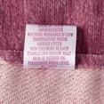 thumbnail image 4 of Violet Linen Chenille Circle Spots Pattern, Polyester Chenille Jacquard , with Tassels, Violet, 13 Inch x 70 Inch, Decorative Table Runner, 4 of 7