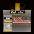 thumbnail image 4 of YOPTOP 2 Pieces 45*78in Bunk Bed Curtains Dorm Home Blackout Privacy Bed Cloth Curtain Shading Breathable Dustproof Bed Canopy with Rope and Buckles for Dorm Loft Bed Single Sleeper,b, 4 of 5