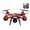 Red, variant on Gqtwoy GPS Drone with Camera for Adults 4K with Brushless Motors, Auto Return Home,25 Min Flight Time and Distance,WIFI Transmission, Smart FPV Drone RC Quadcopter for Beginners Kids
