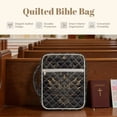 thumbnail image 7 of Xixirimido Bible Cover, Bible Carrying Book Case for Women Men, Multi-pocket Protective Church Organizer Bag with Handle Christian Gift, Abstract Dragon Starry Night Print, 7 of 7