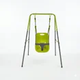 thumbnail image 4 of Baby Swing for Infants to Toddler, Indoor Outdoor Baby Swing Set with Stable Metal Frame, Toddler Swing for Backyard Playground, Easy Assembly, Safety Seat Design, 4 of 9