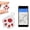 Red, variant on GPS Tracker Portable Mini Cat Dog Pet Tracking For Child Bluetooth 5.0 Mobile Key Finder, Mini Paw-Shaped Item Locator for Cats Dogs Keys Bags