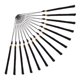 thumbnail image 1 of IDEANATEGRATE 12Ud Para Birrete De Graduación 2026 Con Borlas Elegantes En Color Negro, 1 of 8