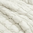 thumbnail image 3 of Puff Comforter Set Pearl White 3Pc Set Full/Queen, 3 of 11