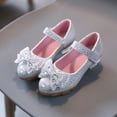 thumbnail image 2 of Odeerbi Clearance Girls Sandals Infant Kids Baby Girls Pearl Crystal Bling Bowknot Single Princess Shoes Sandals, 2 of 7