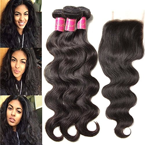 12 inch body wave closure