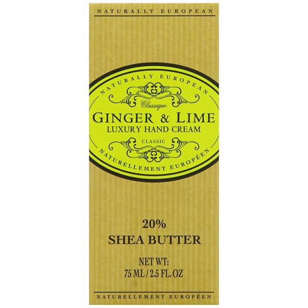 ginger and lime luxury hand cream