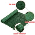 thumbnail image 6 of 157''x39'' Artificial Ivy Privacy Fence Screen,Artificial Hedges Fence and Faux Ivy Vine Leaf Decoration with Mesh Back ,Wall Cover for Outdoor Garden Porch Patio, 6 of 7