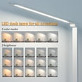 thumbnail image 2 of Lámpara LED de escritorio Dott Arts con puertos USB, 5 modos de color blanco, 2 of 6