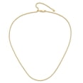 thumbnail image 4 of 10K Yellow Gold Spiga Wheat Chain Styles Necklace Adjustable 1.35 mm 22 inch, 4 of 6