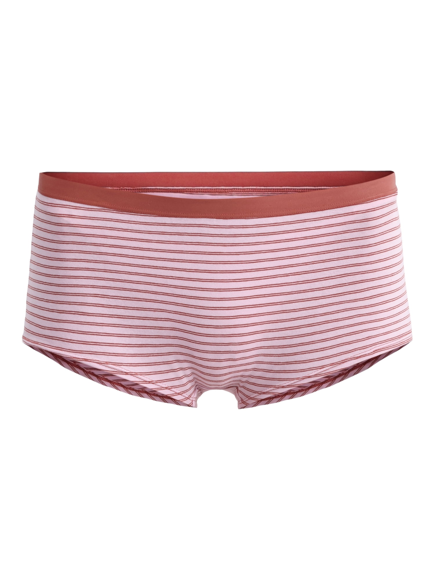 No Boundaries Cotton Boyshort Panty, Women’s and Women’s Plus, Sizes S-XXXL