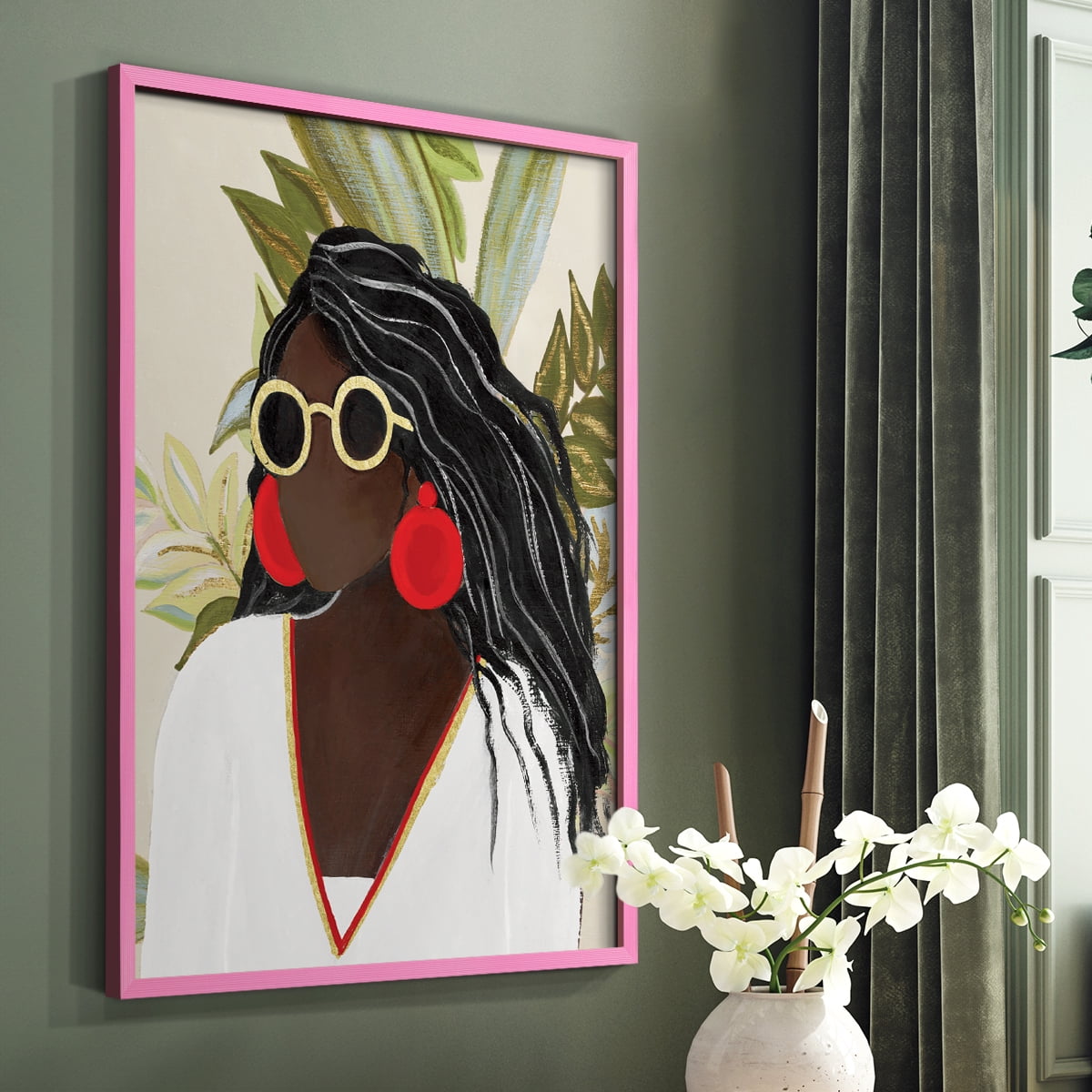 All That Beauty II in Paper Solid Wood 11 x 14 Framed Print