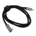 thumbnail image 2 of 90 Degree USB C Cable 100W, 10Gbps, 4K 60Hz, Right Angle Type C to Type C Data Cable for Steam Deck, with PD Fast Charging, 2 of 7