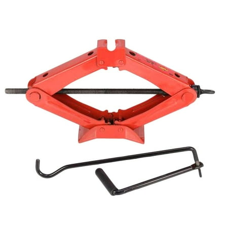 Hot Sale 1 Ton Heavy Duty Scissor Wind Up Tyre Jack Lift For Car Garage Speed Handle