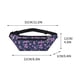 thumbnail image 2 of Xihbxyly Riñonera de Moda, Bandolera de Nailon de Gran Capacidad, Cinturón Ajustable, Material Impermeable y Duradero, Versátil para Viajes, Ciclismo o Ocio, Diseño Unisex, Incluye 1 Bolsa Deportiva., 2 of 2