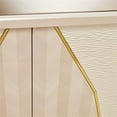 thumbnail image 5 of Michael Amini Carmela Console Cabinet - Shimmering Ivory, 5 of 13