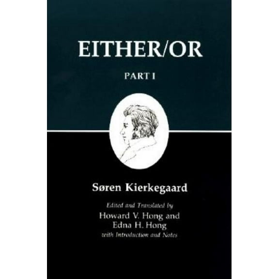 Kierkegaard's Writings Either/Or, Part I, Book 3, (Paperback)