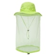 thumbnail image 2 of Sombrero De Verano Para Mosquitos Al Aire Libre, Sombrero Para El Sol, Sombrero Para El Sol Con Aleros Grandes, Sombrero De Pesca Protector De Malla, Sombrero De Pescador, Verde Militar Speravity AP007972-08, 2 of 2