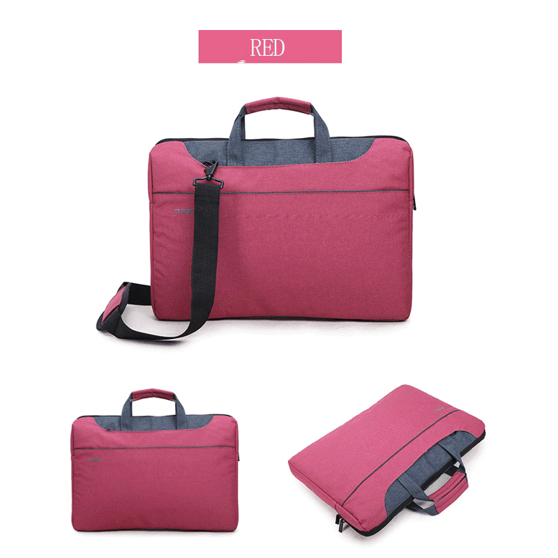 Black Laptop Tote Bag for Adults / Students, DTBG 15.6 Inch Business