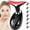Glossy Black, variant on FOLYX 7-Color LED Facial Skin Care Tool for Face & Neck, Vibrating Face Massager with Heating Function, Glossy White