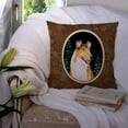 thumbnail image 3 of Carolines Treasures SS8484PW1414 Starry Night Collie Smooth Fabric Decorative Pillow, 14Hx14W, multicolor, 3 of 4