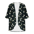 thumbnail image 4 of Women's Summer Beach Boho Chiffon Cardigans Sheer Open Front Cover Ups Tops, 4 of 4