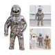 thumbnail image 5 of Estatua de cerámica, figura de astronauta, escultura, linda figura de astronauta, decoración para el hogar Plata, 5 of 9