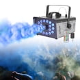 thumbnail image 2 of Fog Machine 1000W with 18 RGB LED Lights, Smoke Machine with Dual Remote Control (Fog + Light), 13 Colors 4 Modes, 1L Tank Fast Heat-Up, Overheat Protection for Halloween Parties, Weddings, DJ Stages, 2 of 14