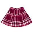 thumbnail image 5 of Harry Potter Hedwig Owl Little Girls Fleece Sweatshirt and Pleated Skirt Plaid Pink / Maroon 5, 5 of 5