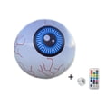 thumbnail image 1 of Globo ocular inflable de Halloween cambio de color luminoso de 16 pulgadas por, 1 of 5