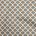 thumbnail image 1 of oneOone Rayon White Fabric Asian Kilim Craft Projects Decor Fabric Printed By The Yard 56 Inch Wide, 1 of 5