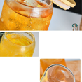 thumbnail image 4 of HLONK Glass Tumbler with Straw and Lid Crystal Clear Tumblers with Lid and Straw Stylish Glass Cup with Lid and Straw Chic Iced Coffee Cups with Lids for Every Sip, 4 of 4