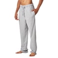 thumbnail image 6 of Fruit of the Loom Men's Extended Sizes Jersey Knit Sleep Pant (1-Pack), Light Grey Heather, Medium, 6 of 11
