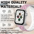 thumbnail image 5 of Hello kitty Silicone strap compatible with Apple Watch strap for men and women, soft wristband waterproof replacement sport strap for iWatch strap series 42mm/44mm, 5 of 5