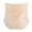 Beige, variant on Kmdttou Women's Underwear Cotton Ladies Comfortable Ice Shreds Cool Large Size Abdominal Contraction Panties Hight Waiste Underpants (Available in Plus Size)