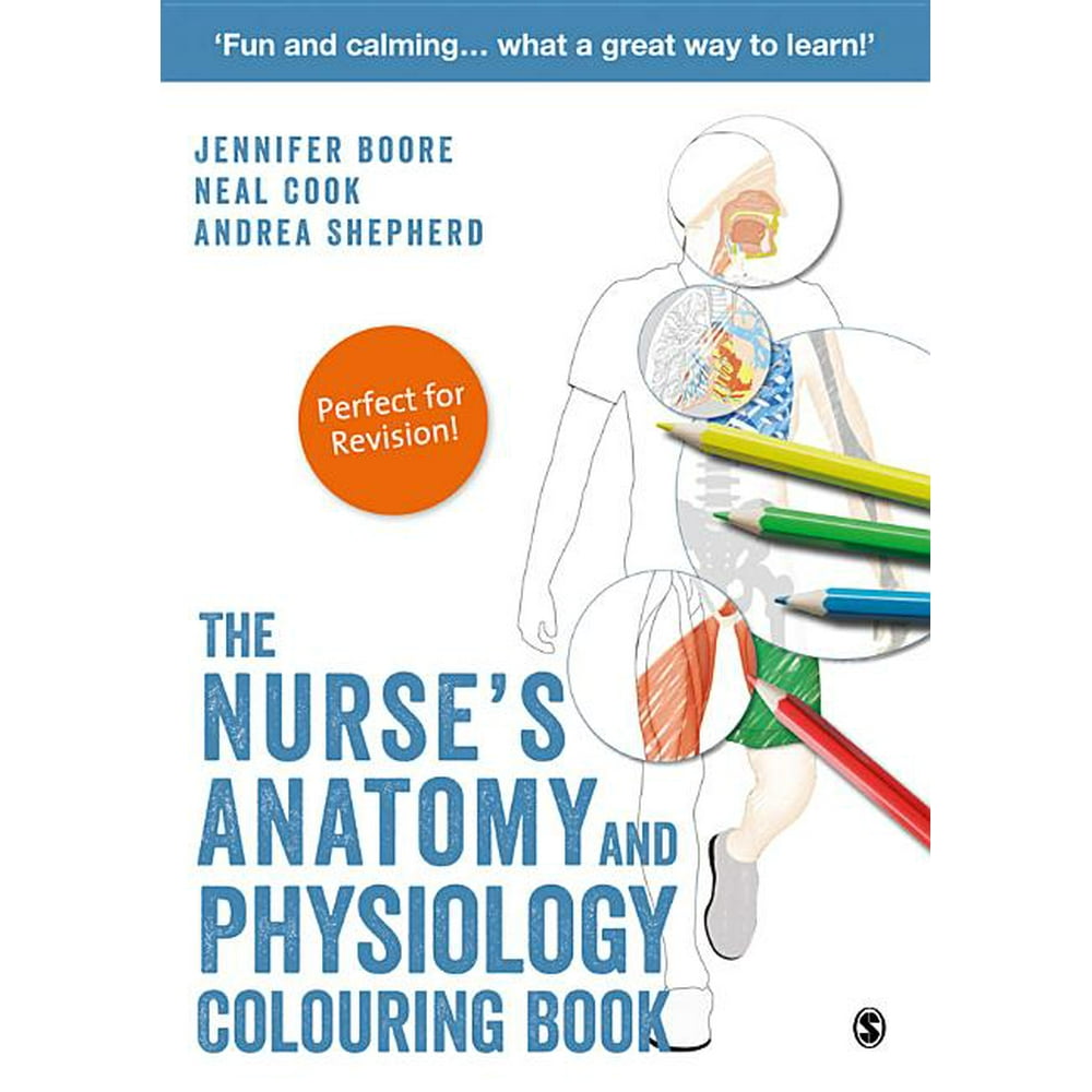 The Nurse's Anatomy and Physiology Colouring Book (Paperback) Walmart