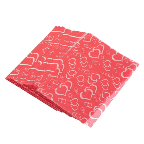 OFFIGAM 1000-Pack Rosy Candy Wrapping Paper for Valentine's Day, Party Favors, Wrapping and Home Use